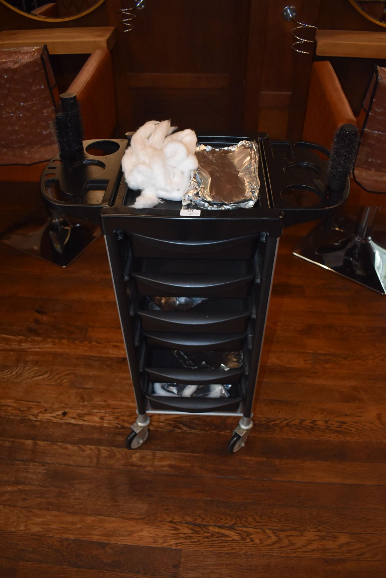 *Hair Stylists Trolley with Accessories