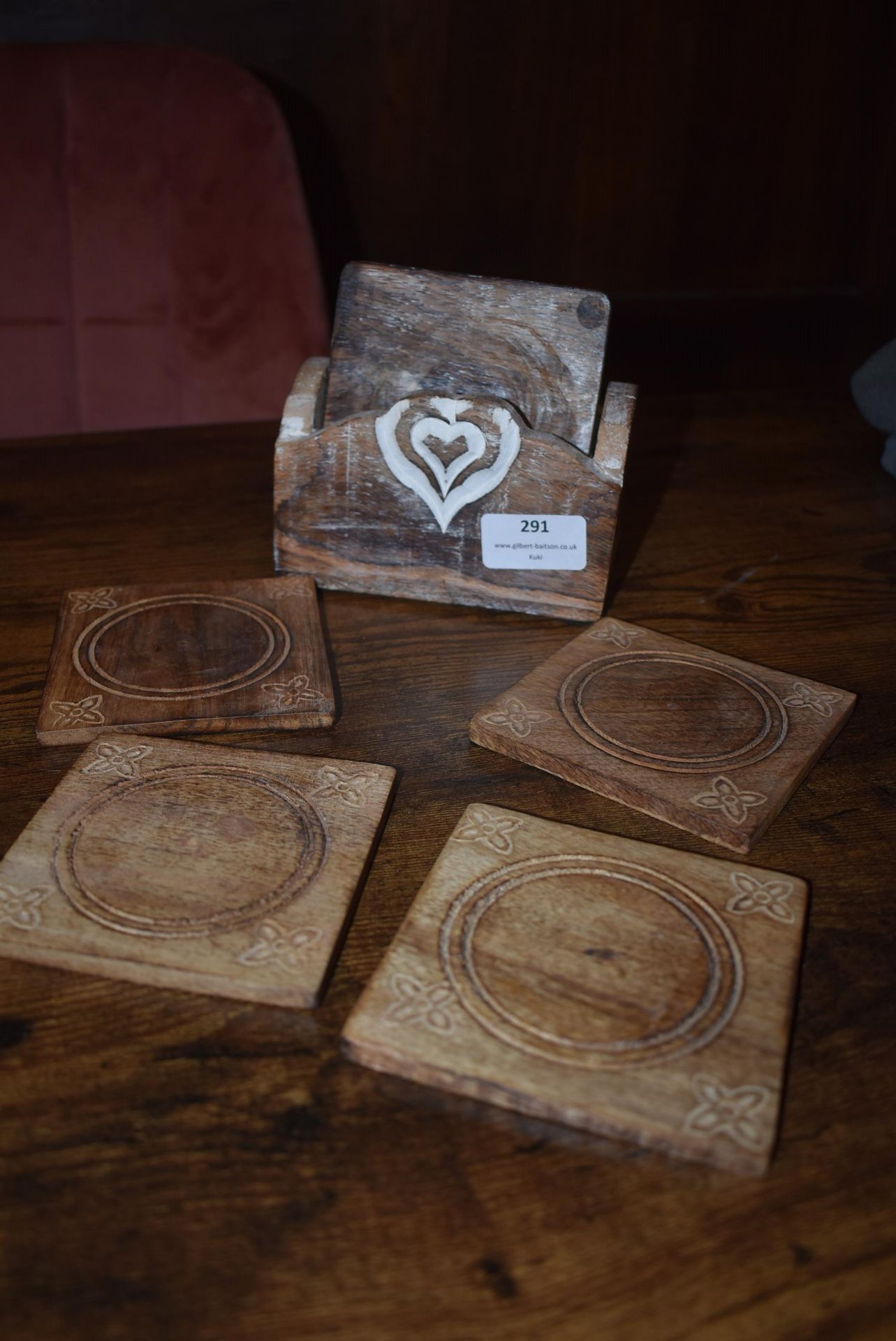 *Set of Driftwood Coasters