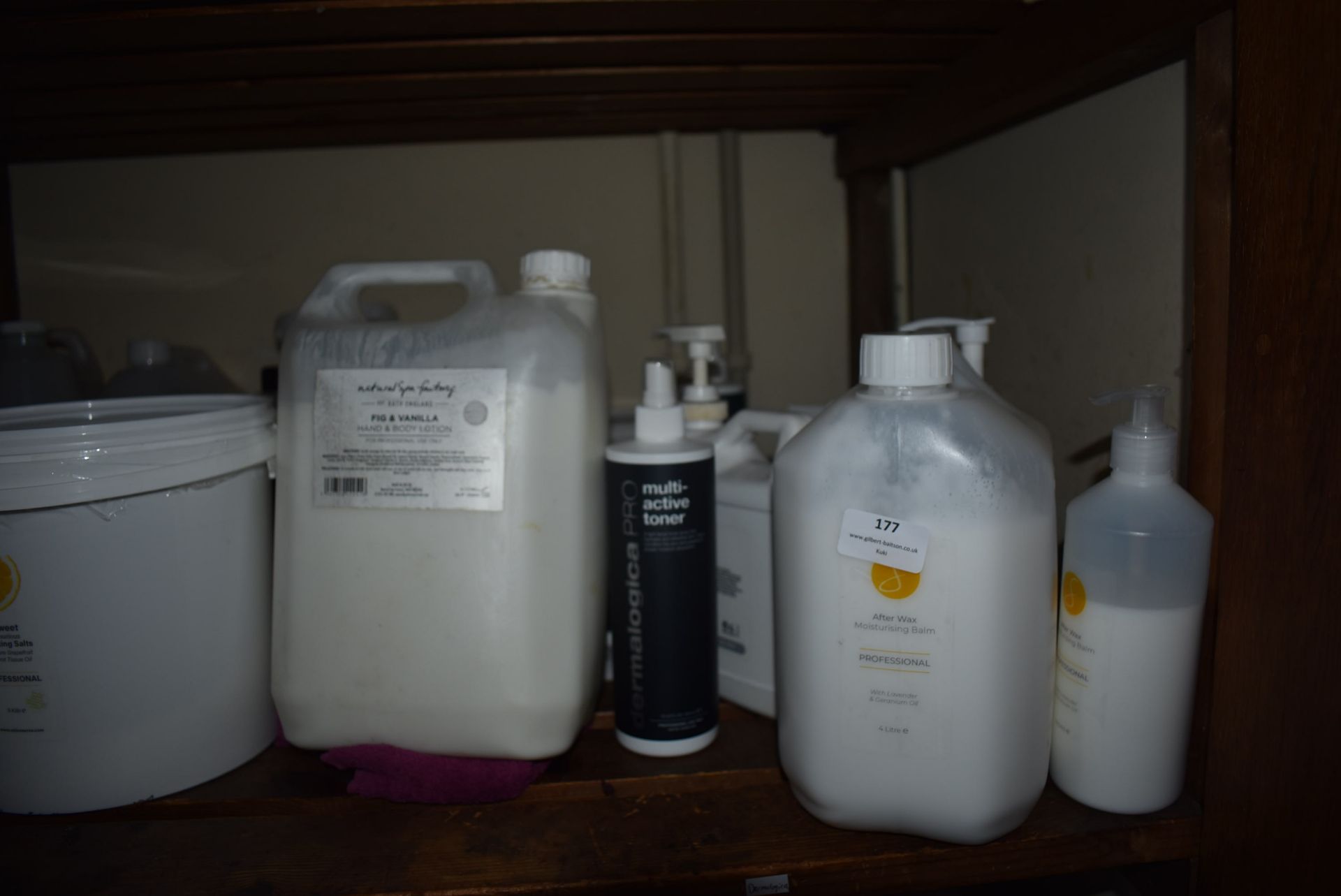 *Full and Part Containers Assorted Beauty Products; Wax Equipment Cleaner, After Wax Moisturiser, - Image 2 of 3