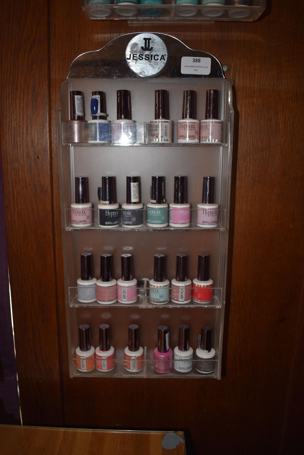 *Jessica Display Stand Containing Hypnotic Nail Gel