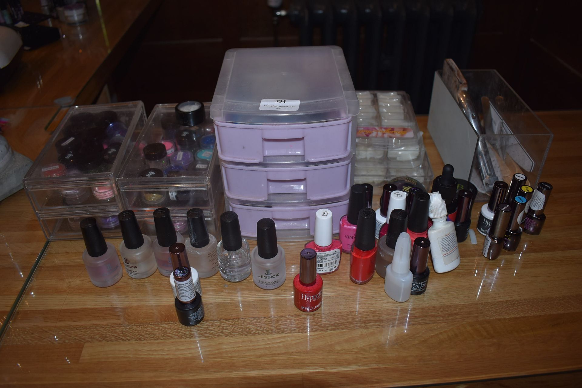 *Assorted Nail Art Products; Varnishes, Gels, Glitters, Acrylic Nails, etc.