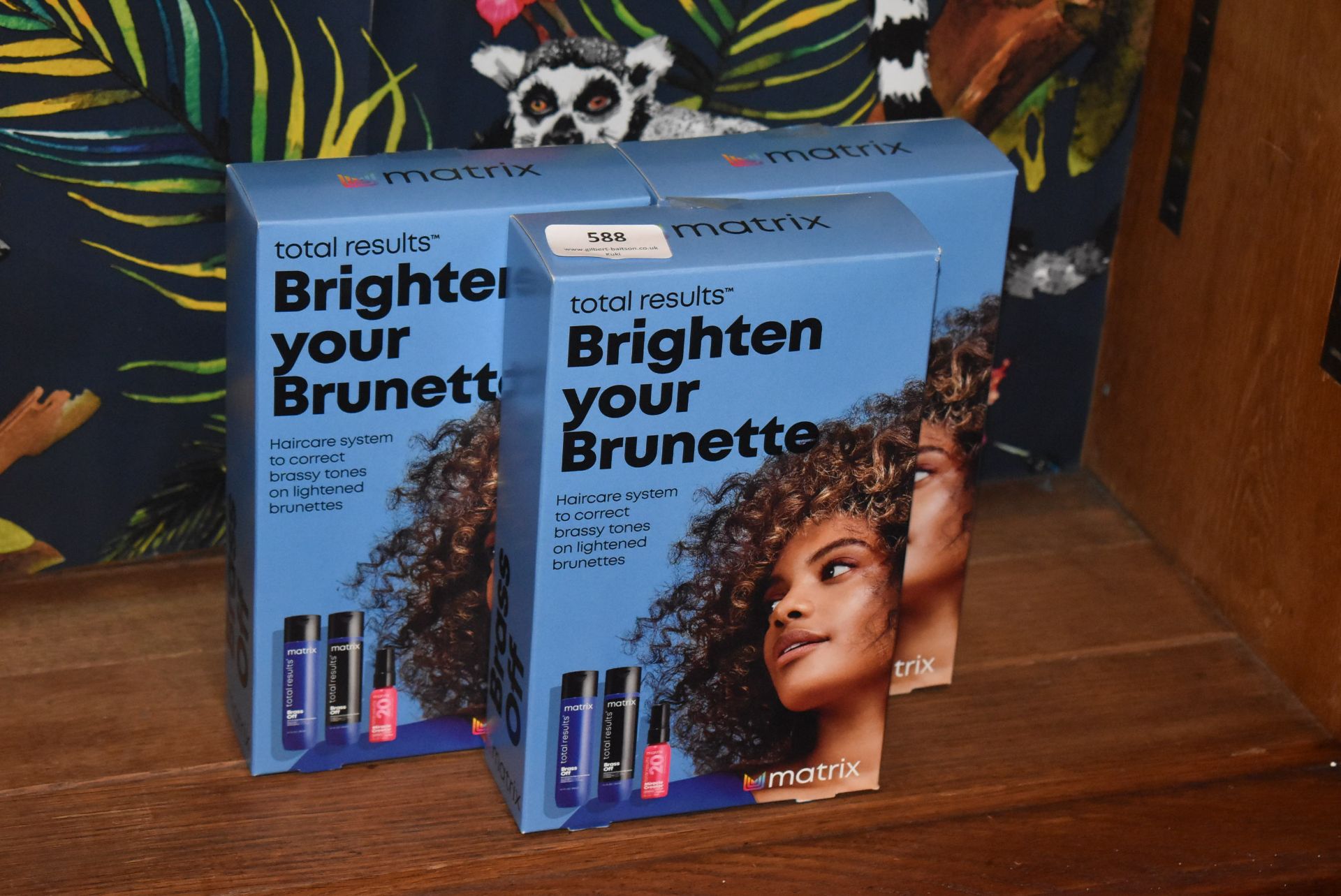 *Three Matrix Total Results Brighten Your Brunette Hair Care Systems