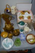 Decorative Pottery Including Doulton Bunnykins, De