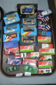 Corgi and Matchbox Diecast Vehicles