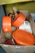 Vintage Kitchenware; Utensils, Storage Tubs, etc.