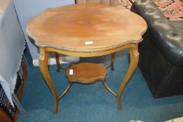 Edwardian Inlaid Mahogany Occasional Table