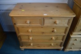 Solid Pine Two over Three Bedroom Chest