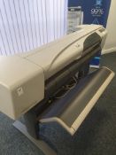 * HP Design Jet 500 43" profesional A0 printer on stand