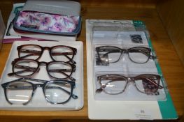 *Five Pairs of Foster Grant Ladies Reading Glasses +2.0 and +1.75