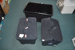 *Tuff Crate 55L Storage Tubs etc.