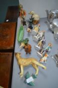 Pottery Animals, Figurines, Sylvac Crocus Bowl, et