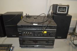 Panasonic SG HMO9 Audio System plus Logik DAB Radi