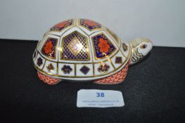 Royal Crown Derby Tortoise (no stopper, seconds)