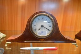 Inlaid Edwardian Mantel Clock