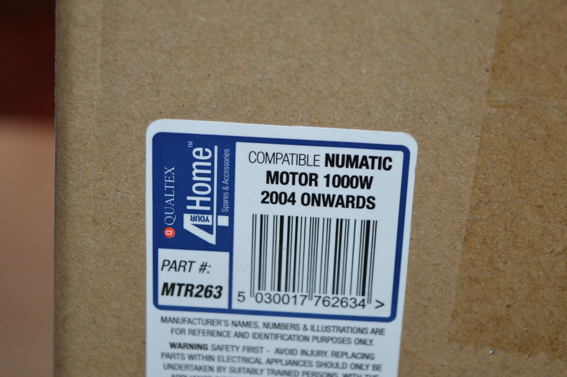 *4 Your Home Compatible Numatic Motor 1000w 2004 - Image 2 of 2