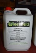 *5L of Fleetfield Contract Bleach