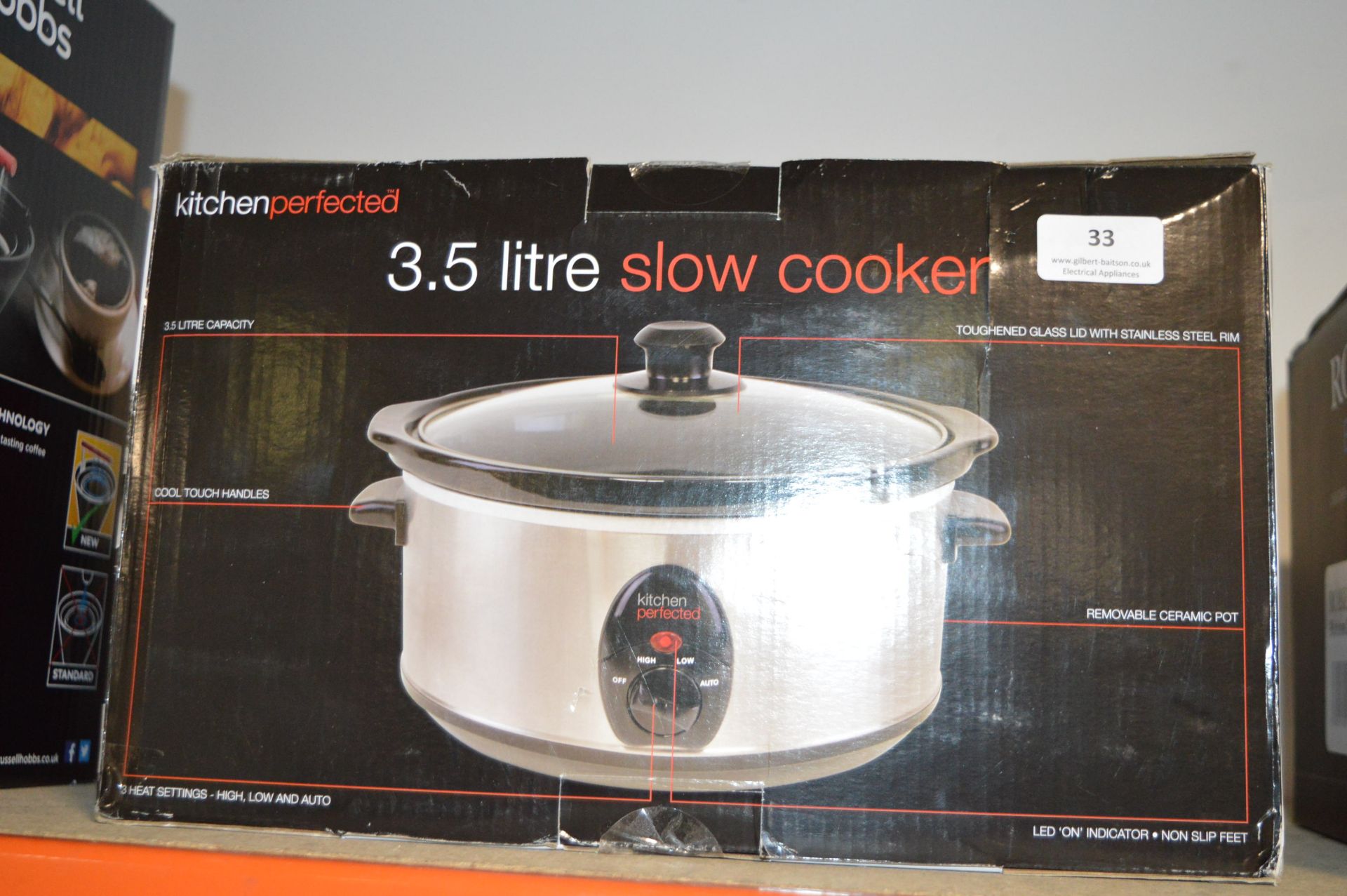 *Kitchen Perfected 3.5L Slow Cooker