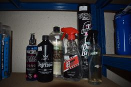 *Muc-Off Screen Cleaner, Degreaser, Disc Brake Cleaner, etc.