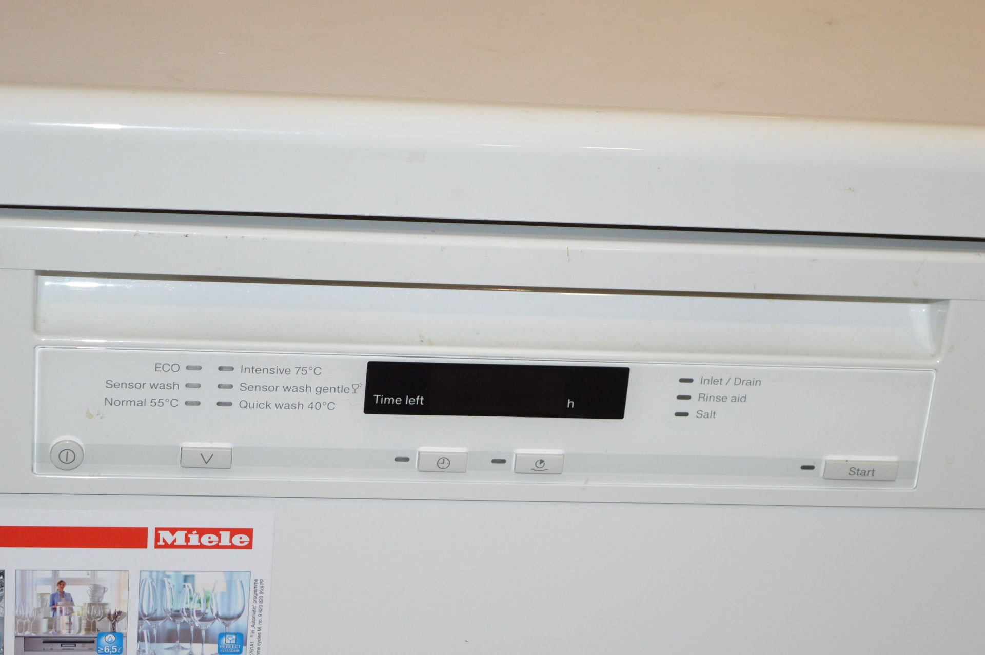 *Miele G6100SC Dishwasher (demonstration model) plus Contents - Image 2 of 2