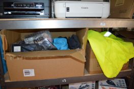 Contents of Three Shelves; Hi-Vis Trousers, Great