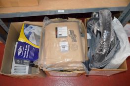 *Three Boxes of Dryer Condenser Kit, Vacuum Bags, Hoses, Extractor Fan Mesh, etc.