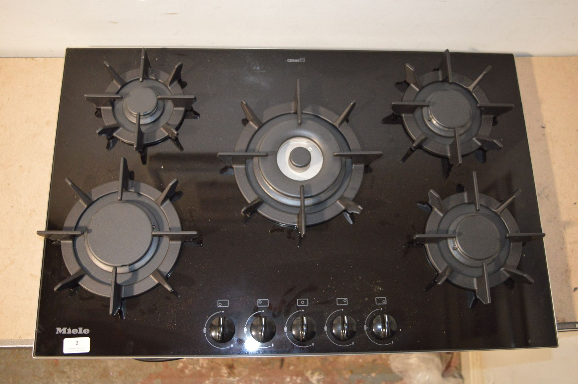 *Miele KM371G Five Burner Gas Hob