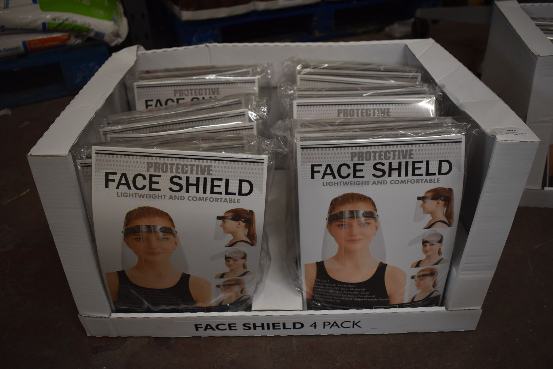 *Box of 24 Protective Face Shields