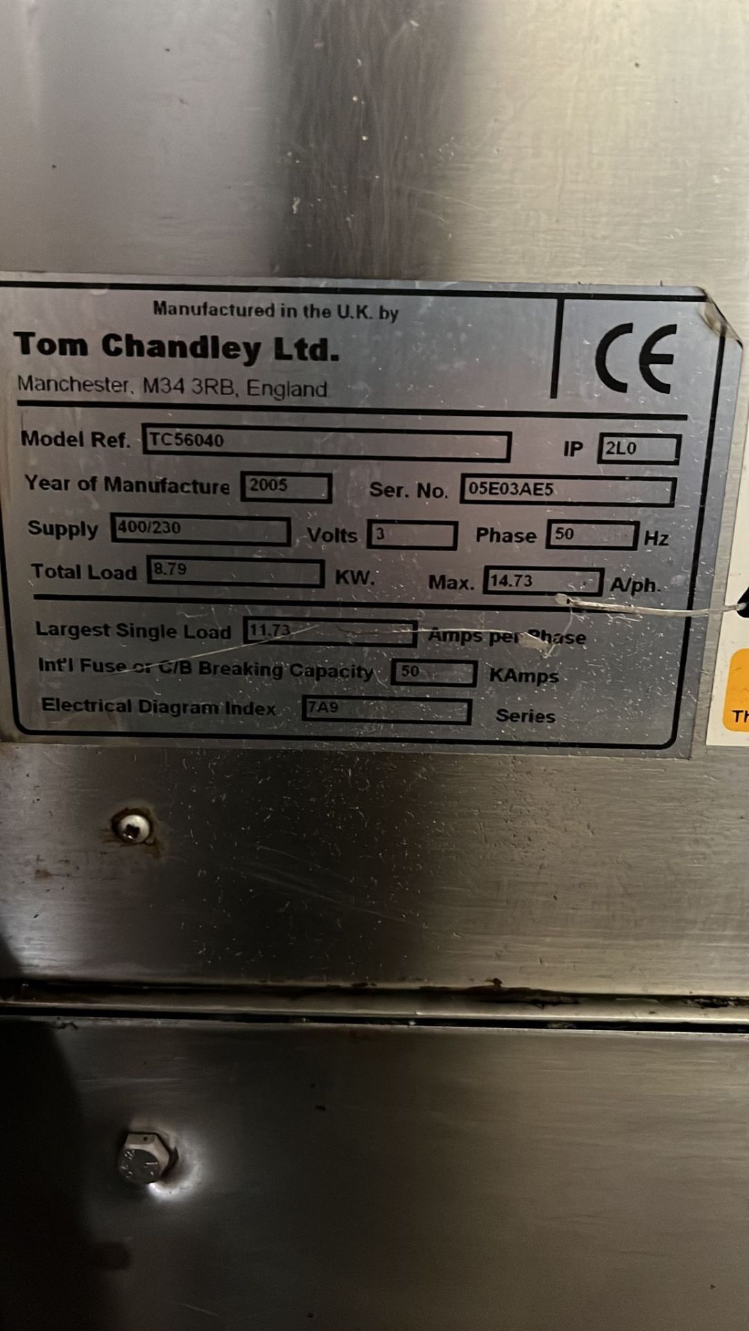 *Tom Chandley Double Convecta TC-5 Oven - Image 3 of 3