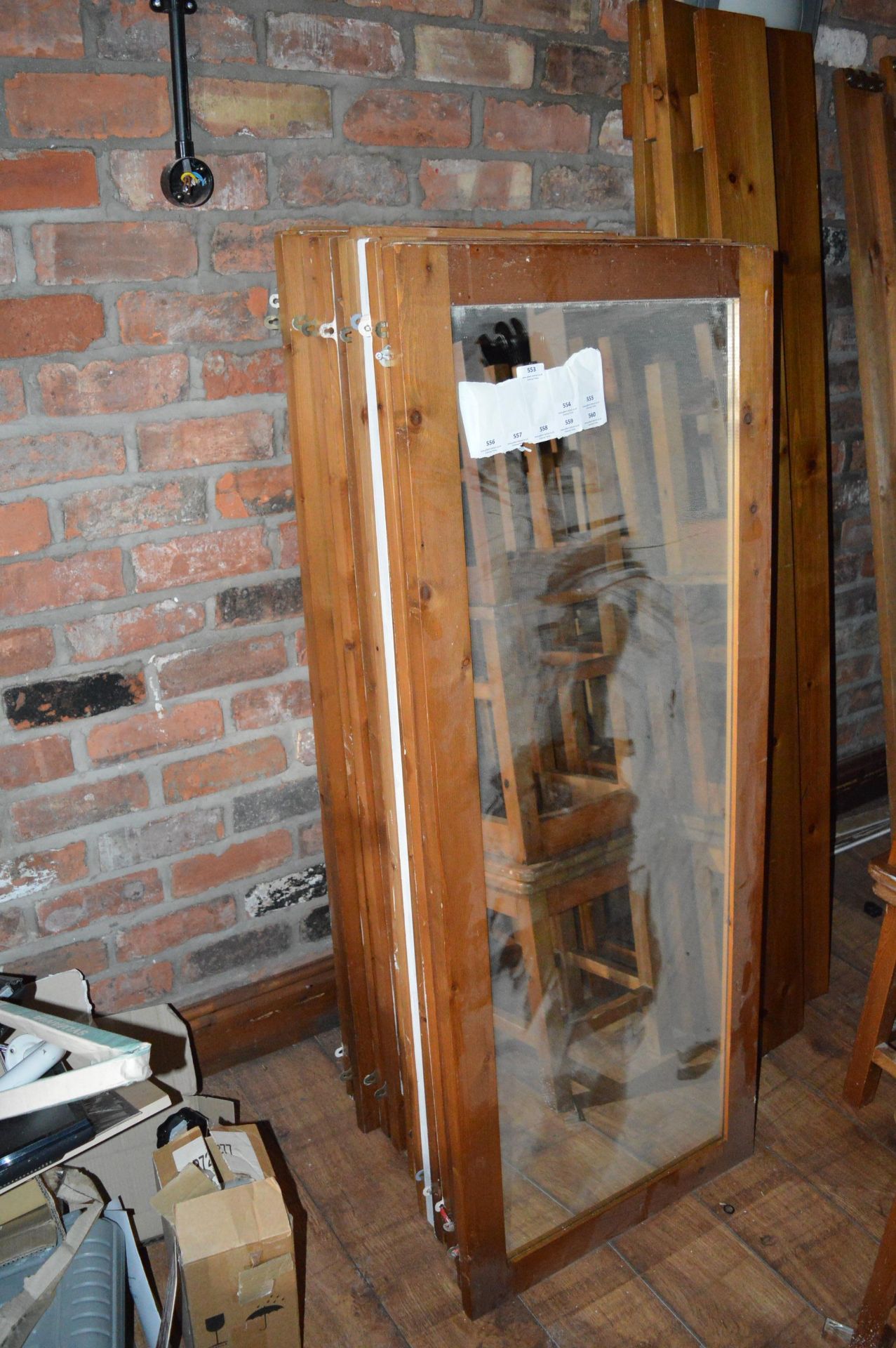 *Two Large Pine Framed Wall Mirror (this lot is located at Trinity Hotel, Hedon Road, Hull, HU9