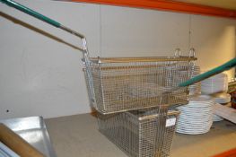 * Two Deep Fat Fryer Baskets