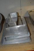 * Assorted Aluminium Roasting Trays