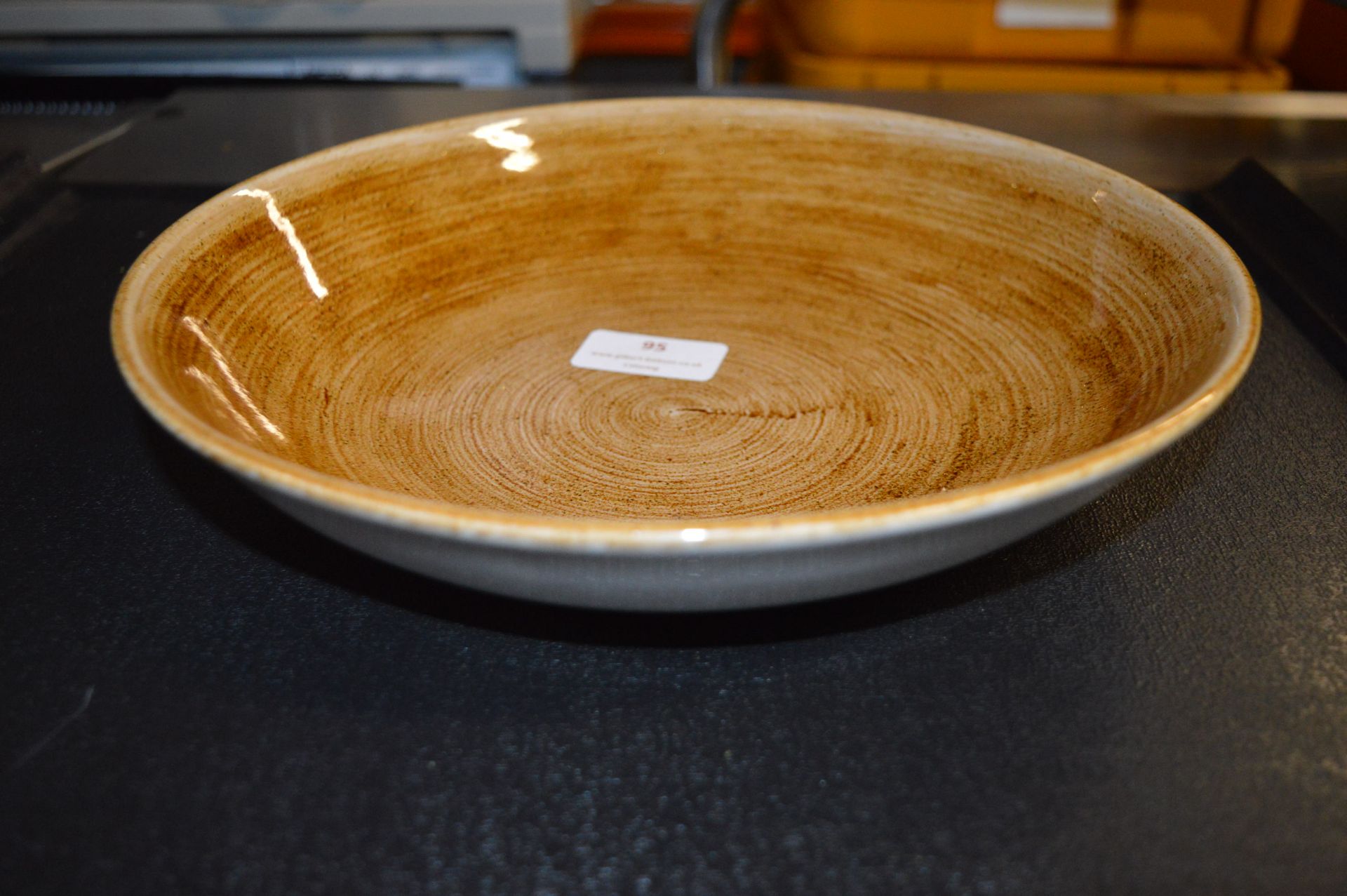 Seven Churchill Stone Cast Design Dishes - Image 3 of 3