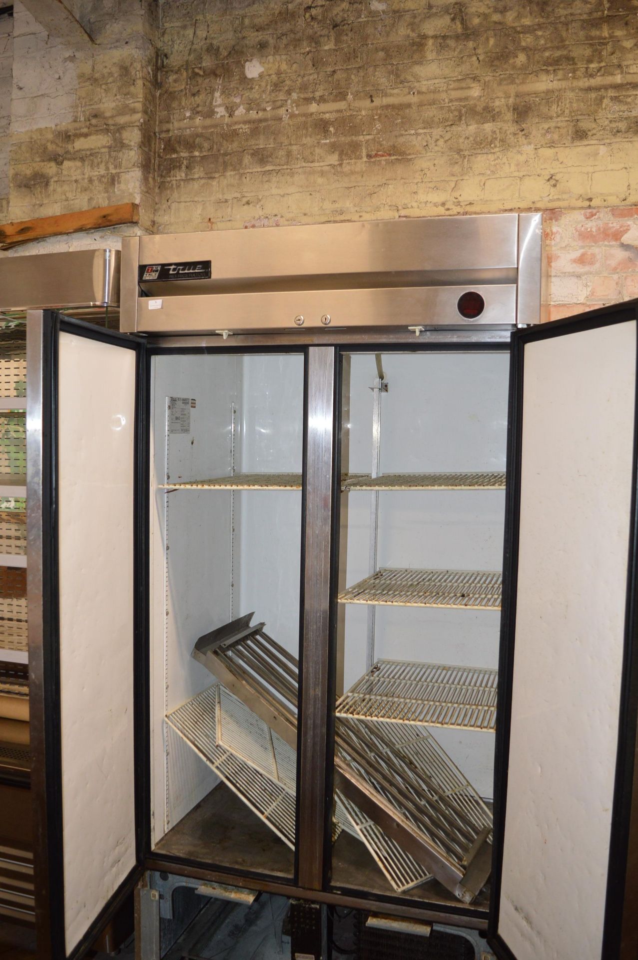 True Refrigeration Stainless Steel Double Door Refrigerator (240v) - Image 2 of 2