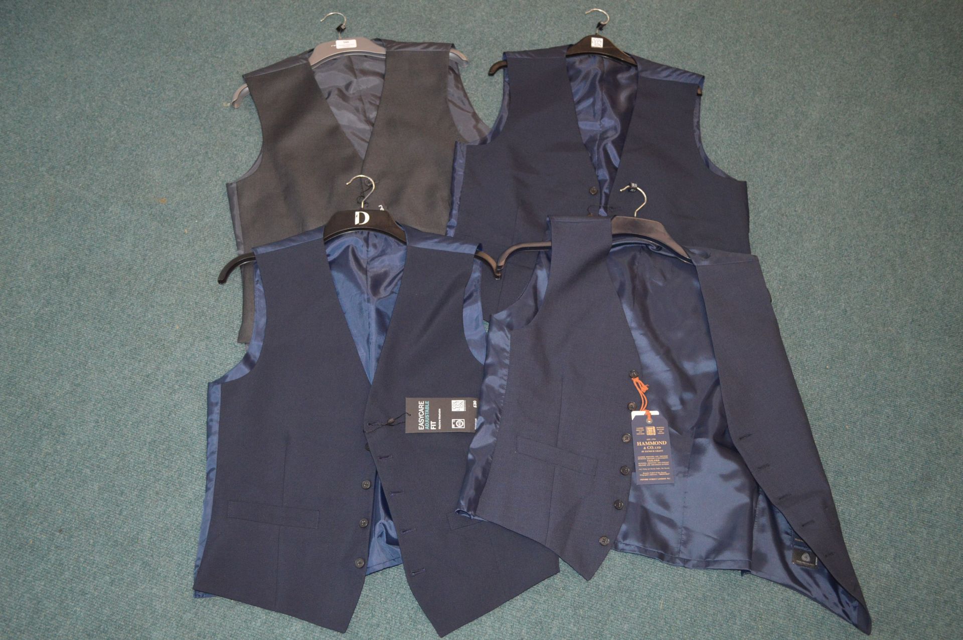 *Four Gents Waistcoats (mixed sizes)