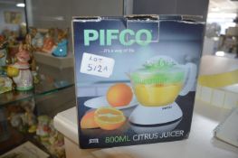 *Pifco 800ml Citrus Juicer