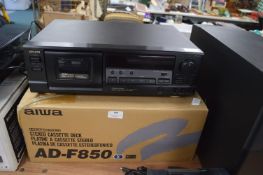 Aiwa AD F850 Cassette Deck