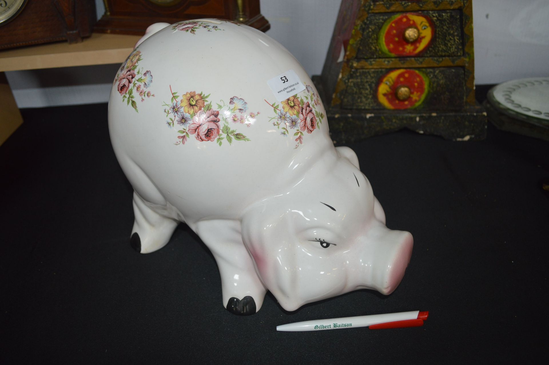 Large Pottery Piggybank (AF)