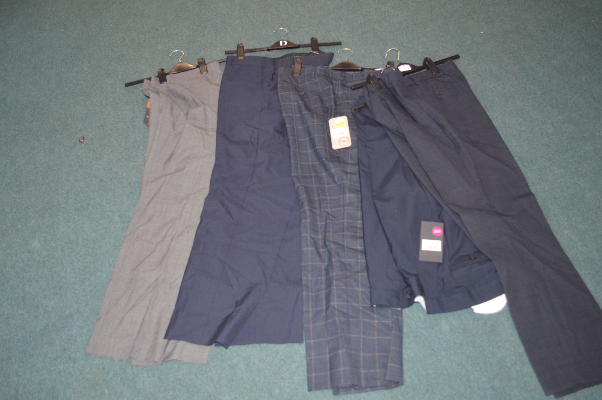 *Five Pairs of Gents Trousers (mixed sizes)