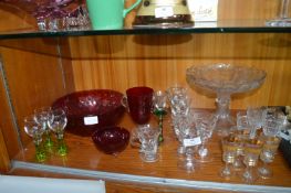 Drinking Glasses, Fruit Bowls, etc.