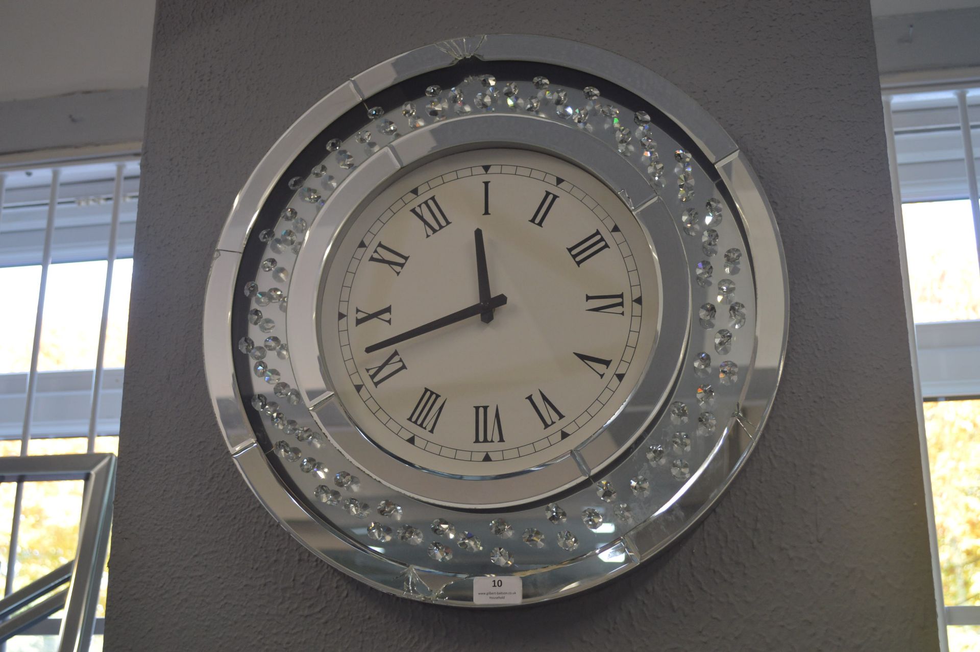 Mirrored Wall Clock (AF)