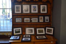 *Seventeen Small Framed Hull Photographs