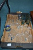 Wine Glasses, Flutes, etc.