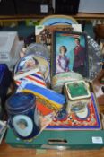 Charles and Diana Commemorative Tins, Trays, and T
