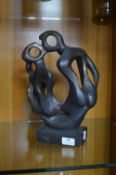 Auston Sculpture by Mantel