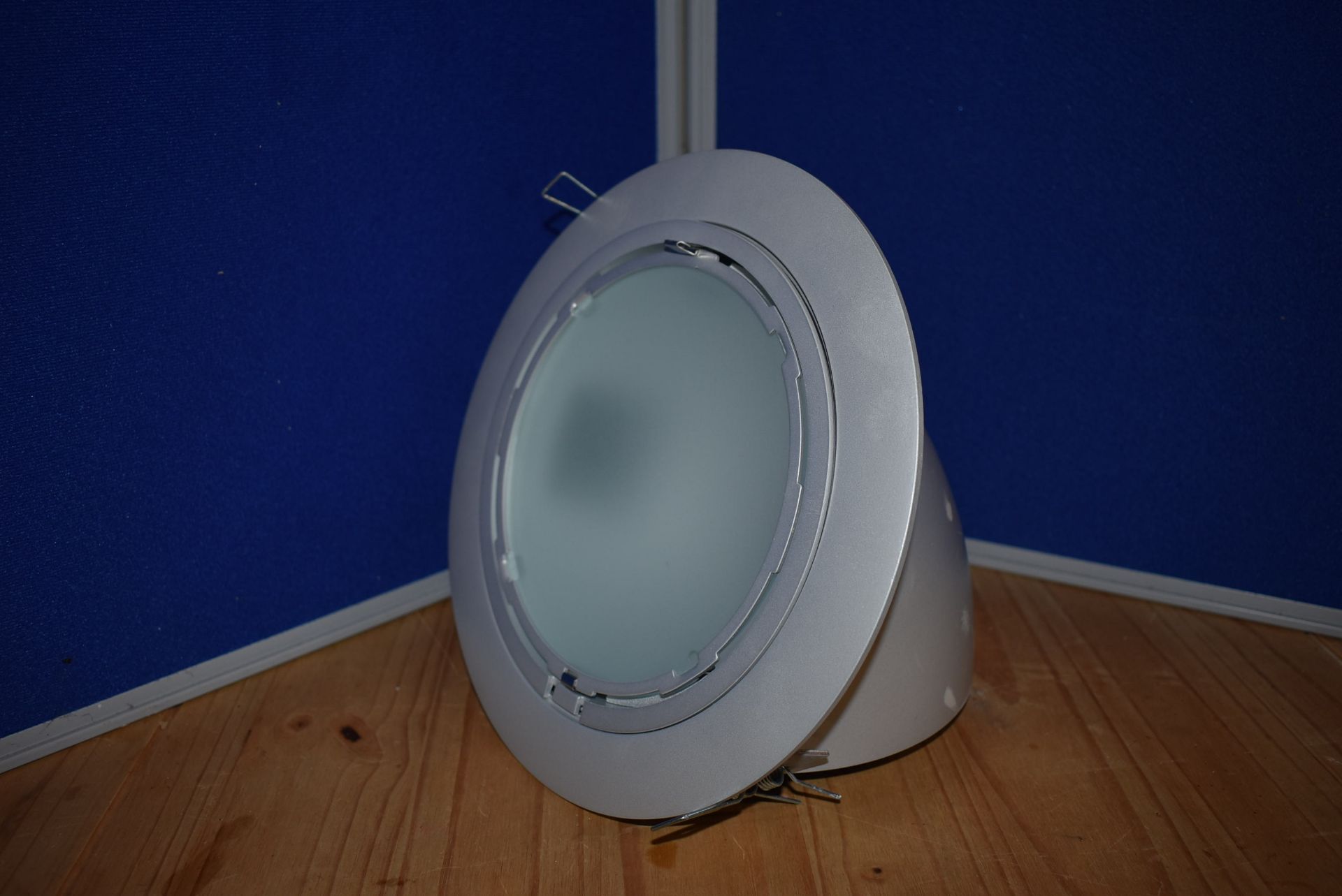 Six JCC Frosted Glass Downlights