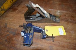 Model Maker Clamp Vice and a Stanley Plane