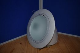 Eight JCC Frosted Glass Downlights