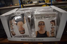 *6 Packs of 4 Face Shields