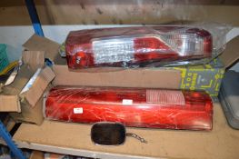 *Iveco and Renault Van Rear Light Clusters and a H