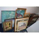 Framed Pictures and Prints